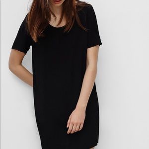 Aritzia Wilfred Free Teigen Dress- Black-Size S